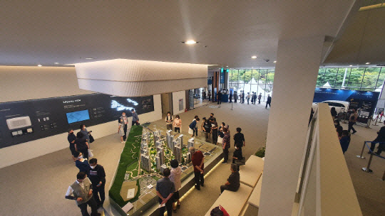 수도권의 한 아파트 견본주택 모습 <디지털타임스 DB>